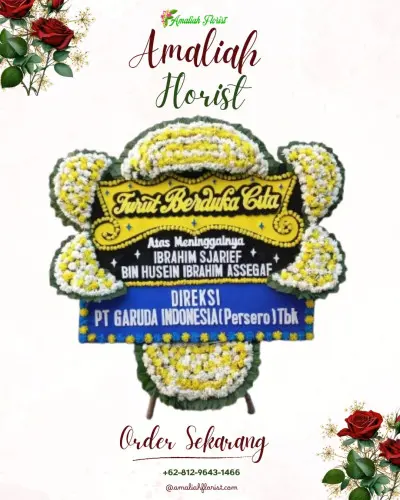 Papan Bunga Duka di Tawangmas